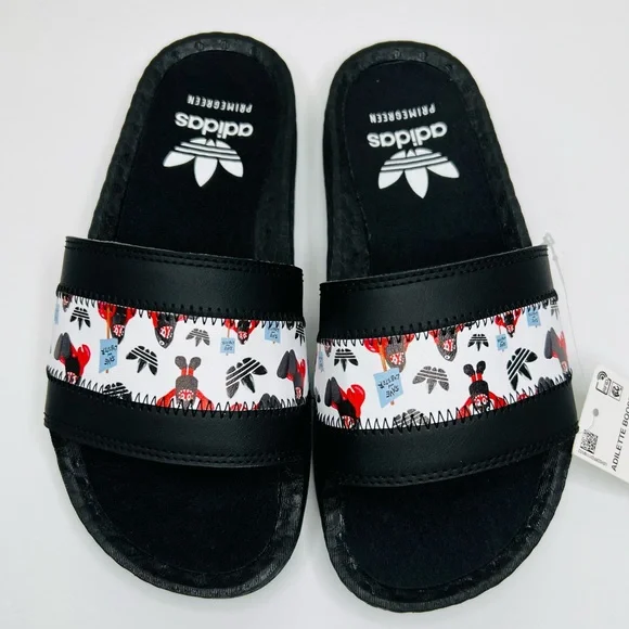 Adidas Adilette Boost GY5345 Mens Size 5 Sandals Slides Save the Lobster ? adidas Boost Slide Sandals for Men for sale | eBay main image 4